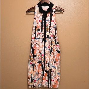 Anthropologie Patterned Dress